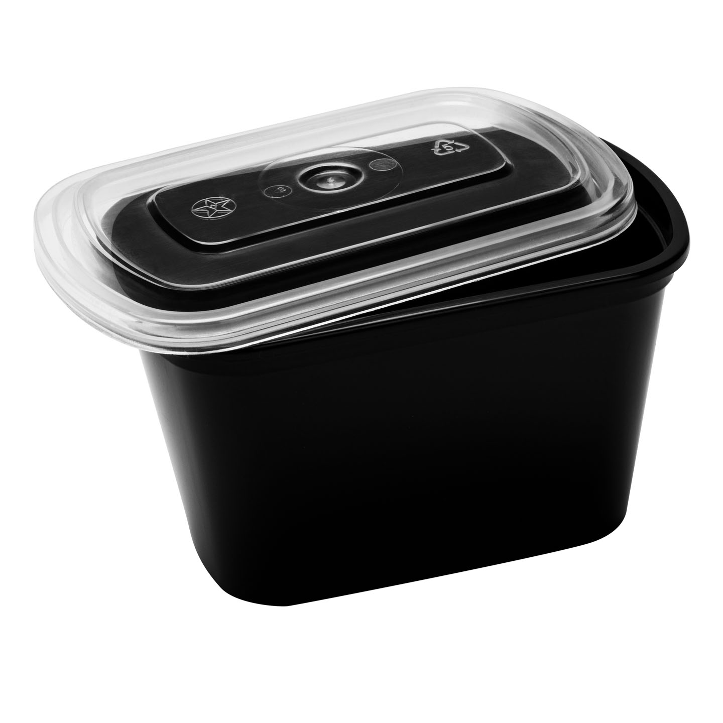 WY PORTION CUP - 4oz Black - Combo